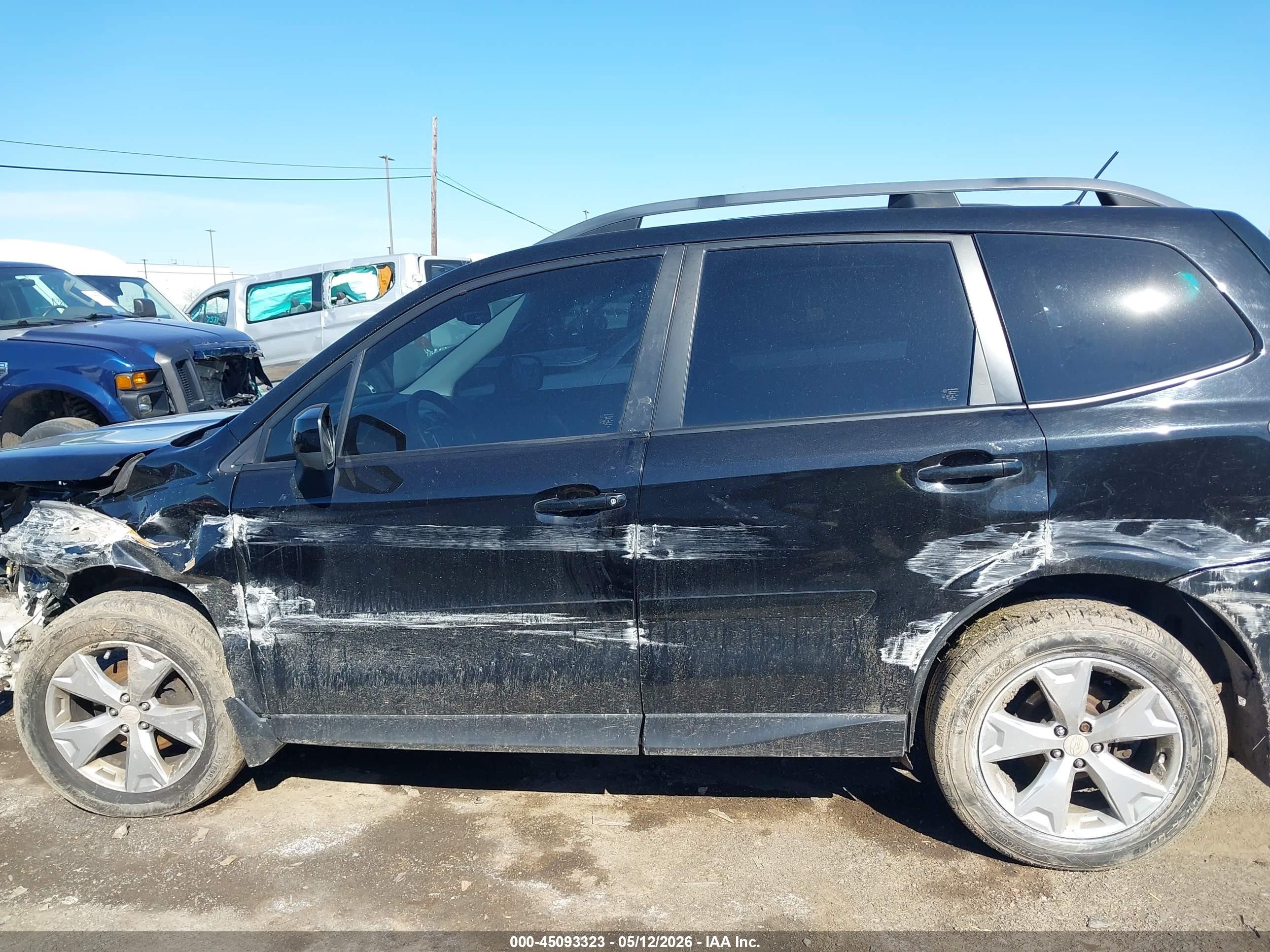 2015 Subaru Forester 2.5i Premium Black vin: JF2SJADCXFH507323