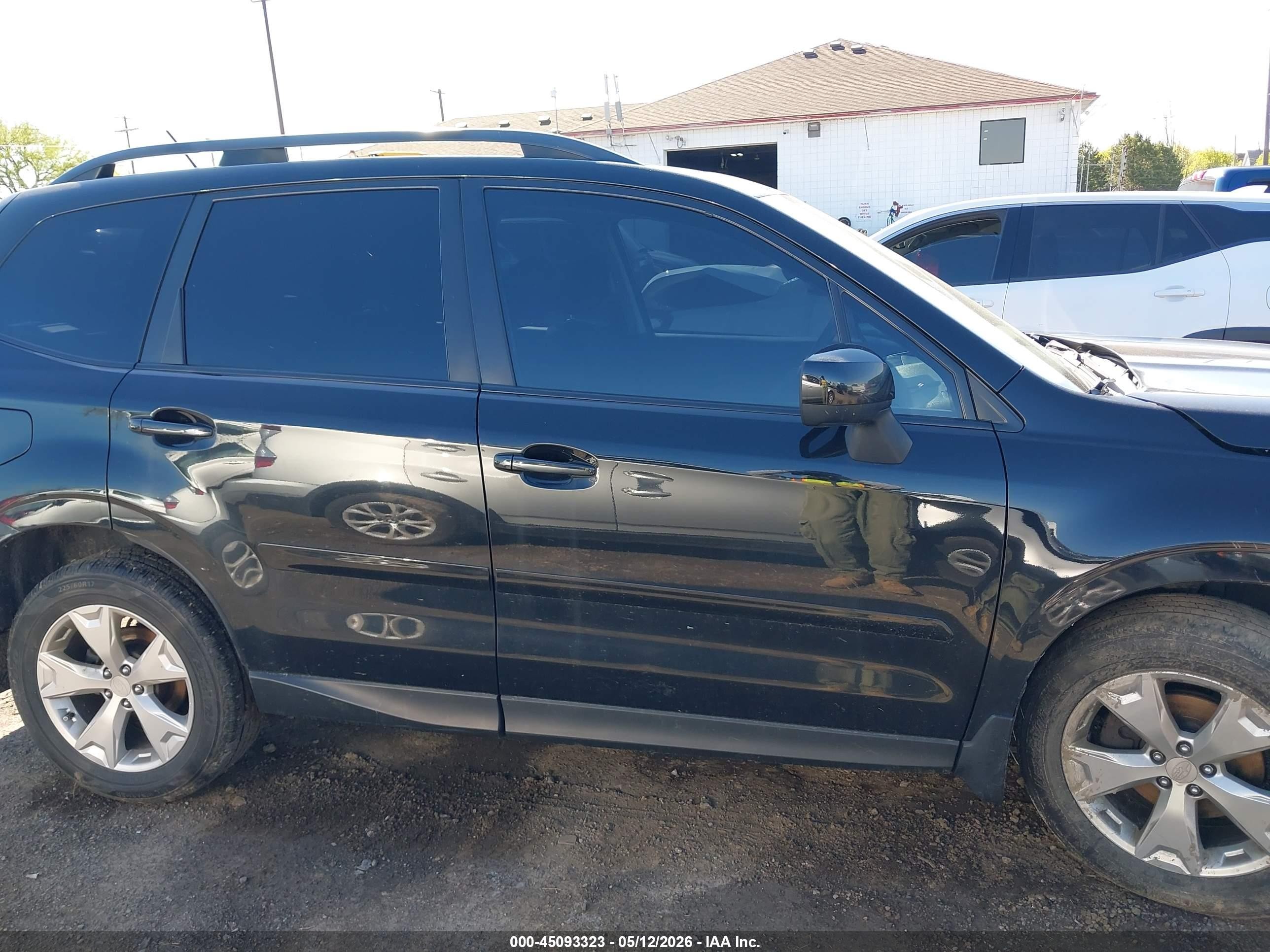 2015 Subaru Forester 2.5i Premium Black vin: JF2SJADCXFH507323