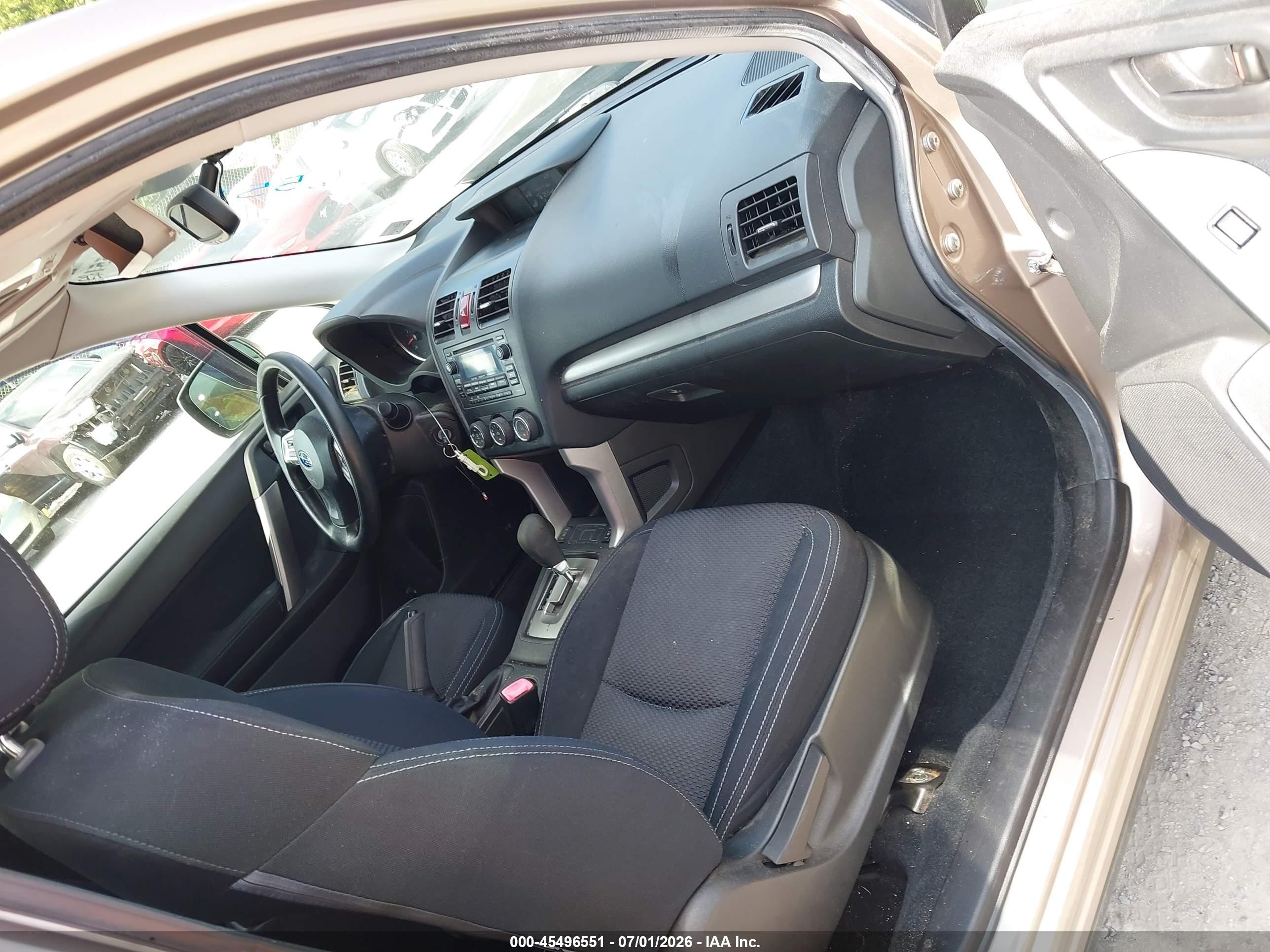 2015 Subaru Forester 2.5i Premium Gold vin: JF2SJADCXFH510559