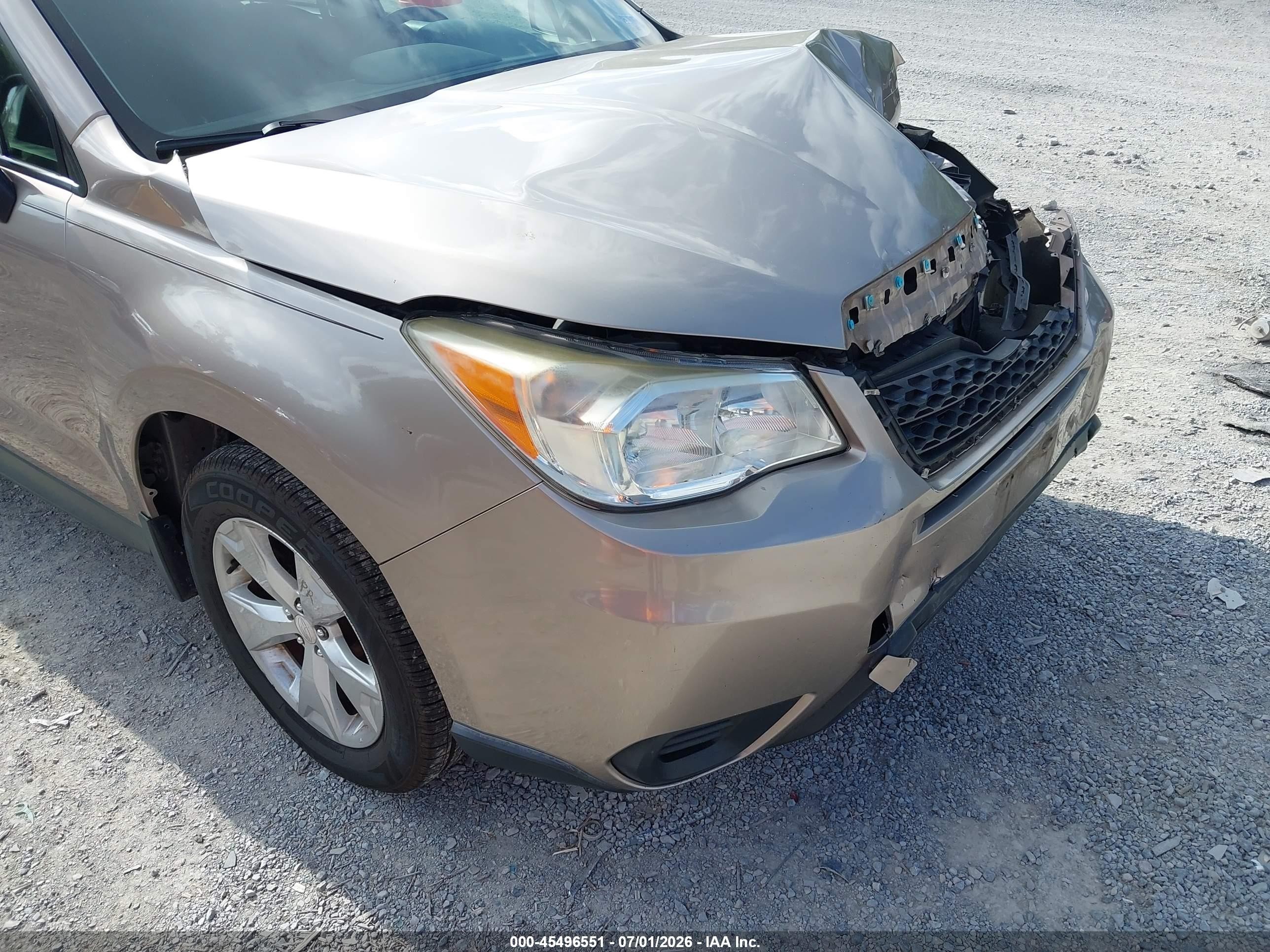 2015 Subaru Forester 2.5i Premium Gold vin: JF2SJADCXFH510559