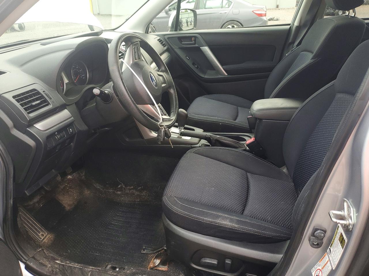 2015 Subaru Forester 2.5i Premium Silver vin: JF2SJADCXFH526194