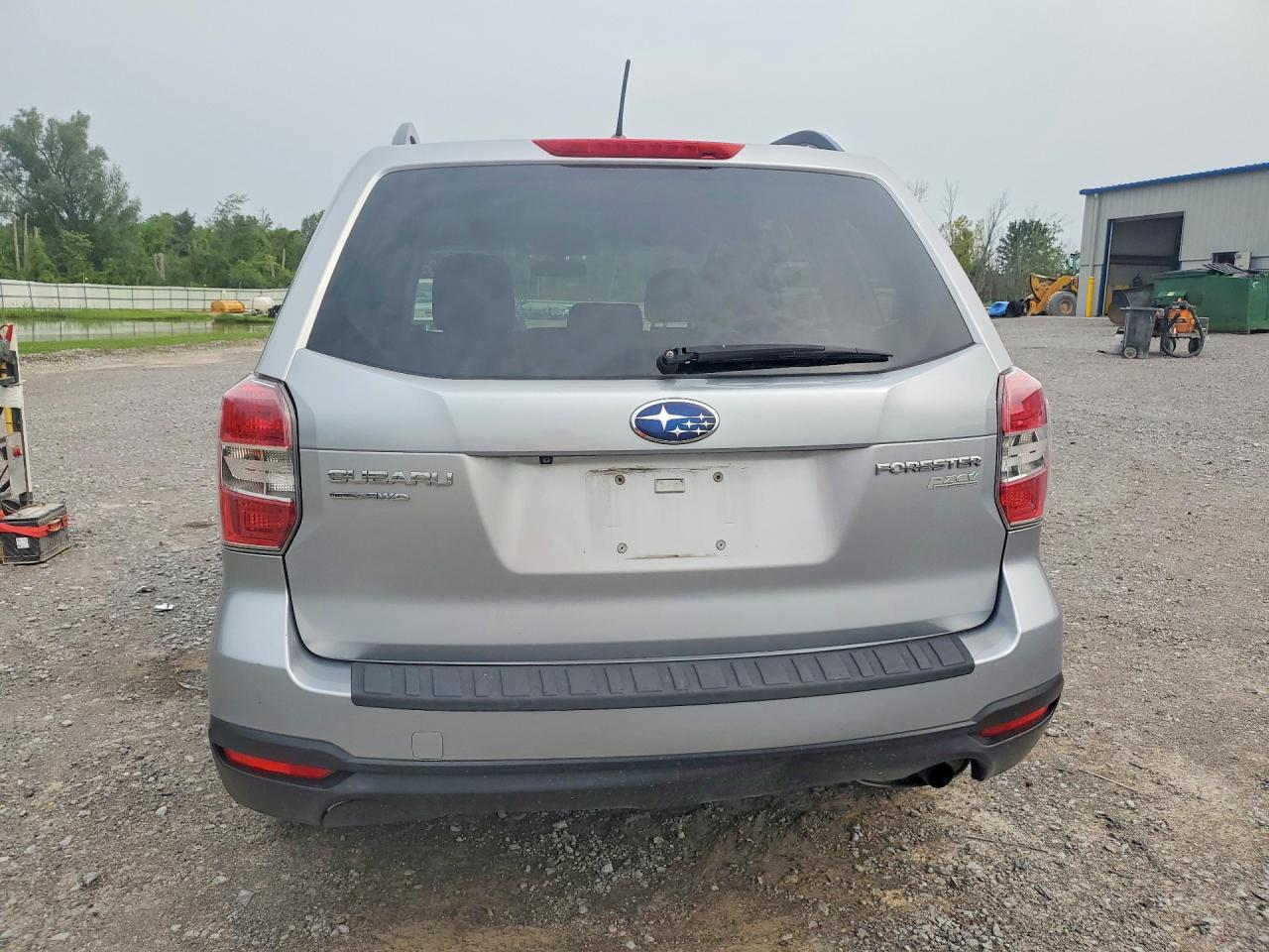 2015 Subaru Forester 2.5i Premium Silver vin: JF2SJADCXFH526194