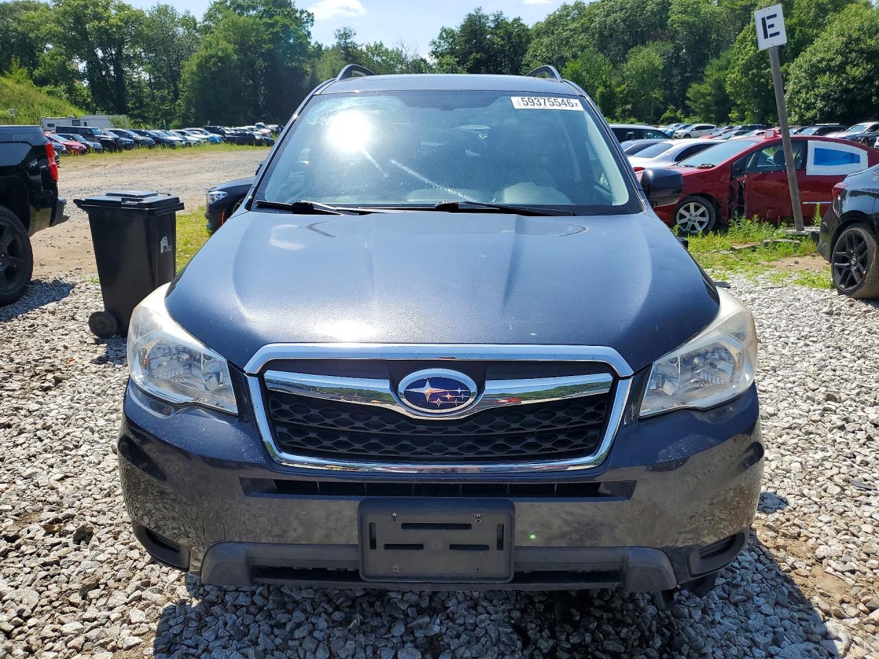 2015 Subaru Forester 2.5i Premium Gray vin: JF2SJADCXFH538393