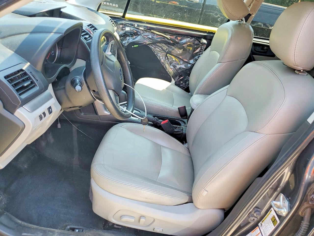 2015 Subaru Forester 2.5i Premium Gray vin: JF2SJADCXFH538393