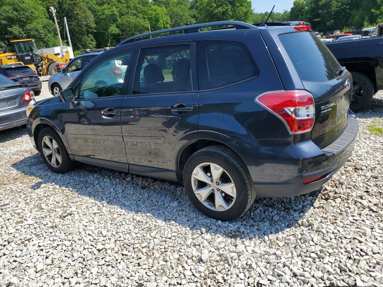 2015 Subaru Forester 2.5i Premium Gray vin: JF2SJADCXFH538393