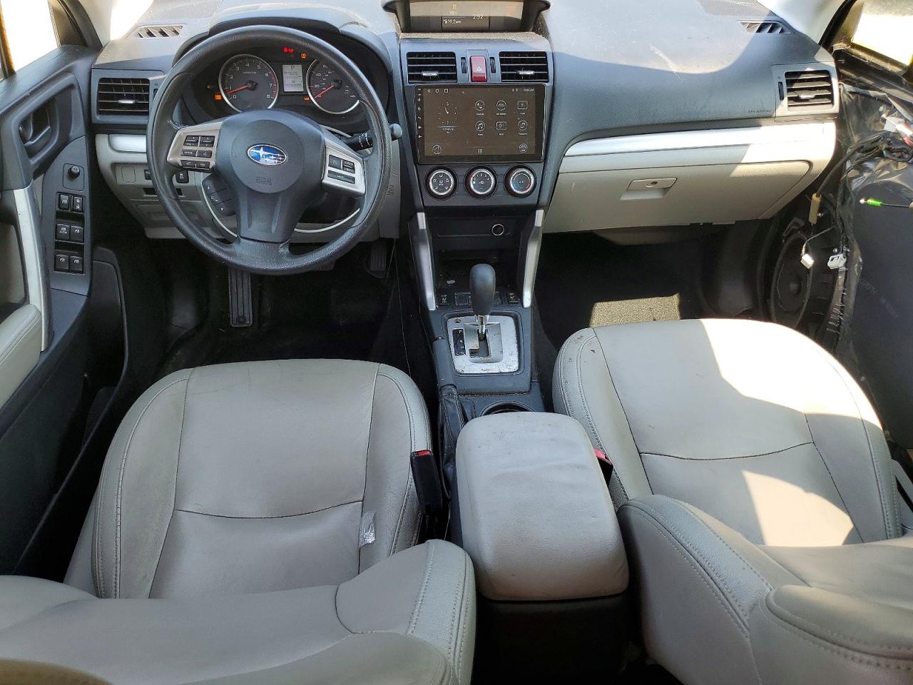 2015 Subaru Forester 2.5i Premium Gray vin: JF2SJADCXFH538393