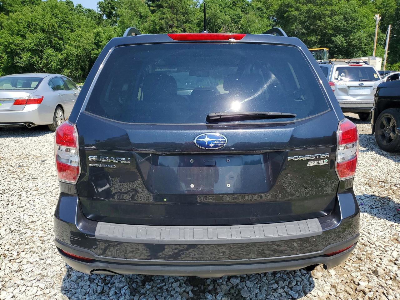 2015 Subaru Forester 2.5i Premium Gray vin: JF2SJADCXFH538393