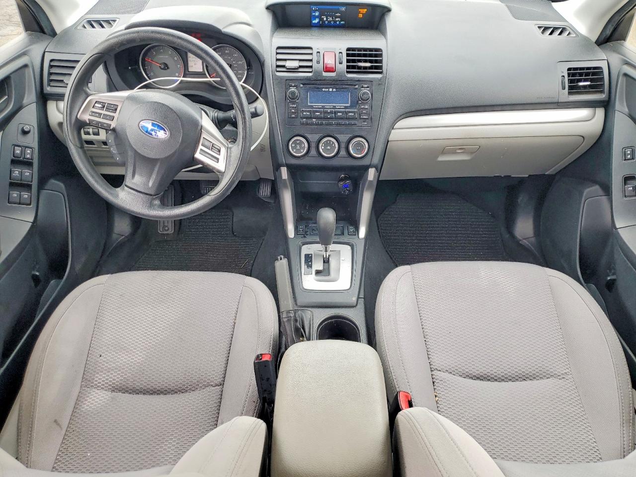 2015 Subaru Forester 2.5i Premium White vin: JF2SJADCXFH591255