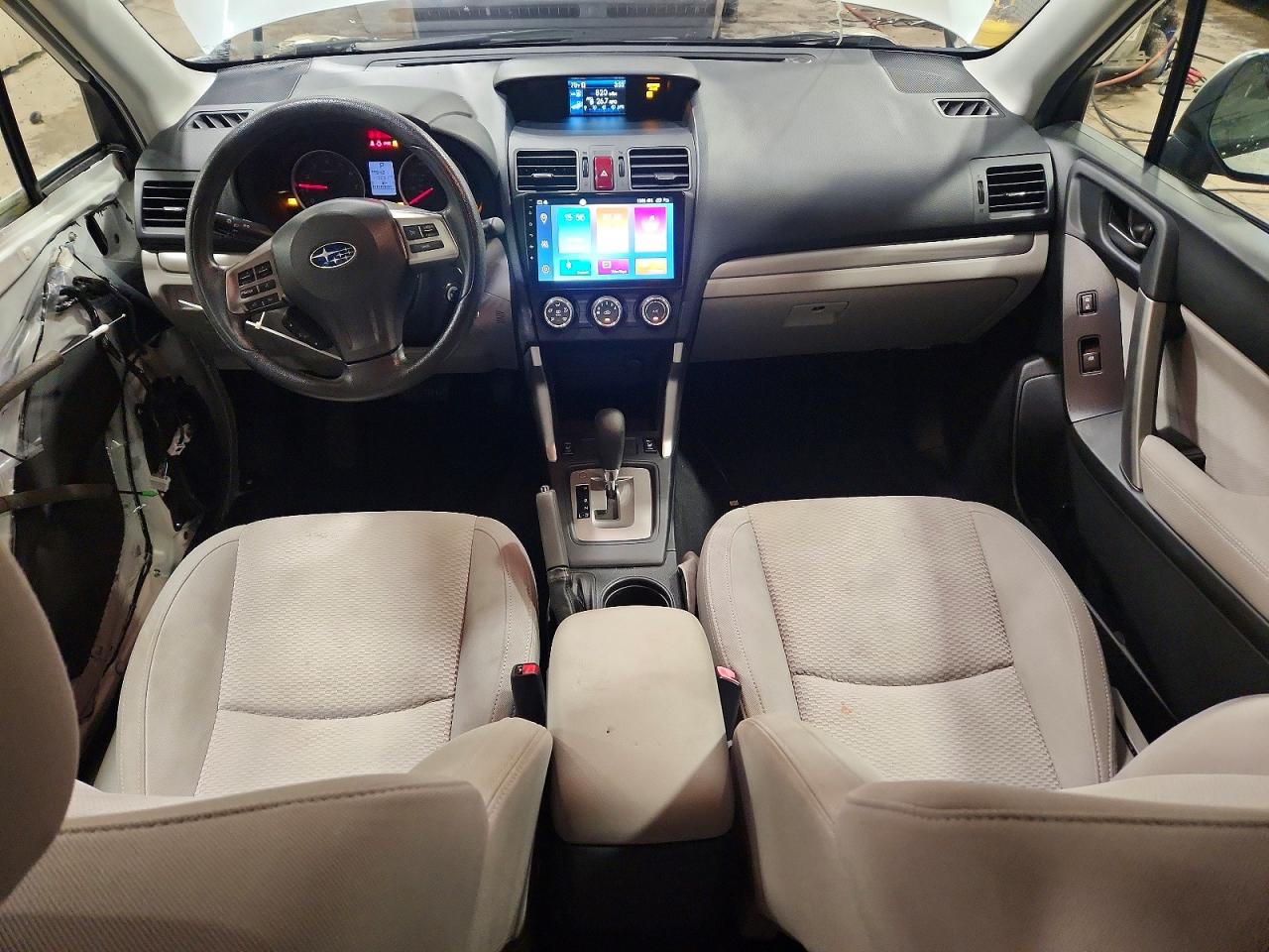 2015 Subaru Forester 2.5i Premium White vin: JF2SJADCXFH829699