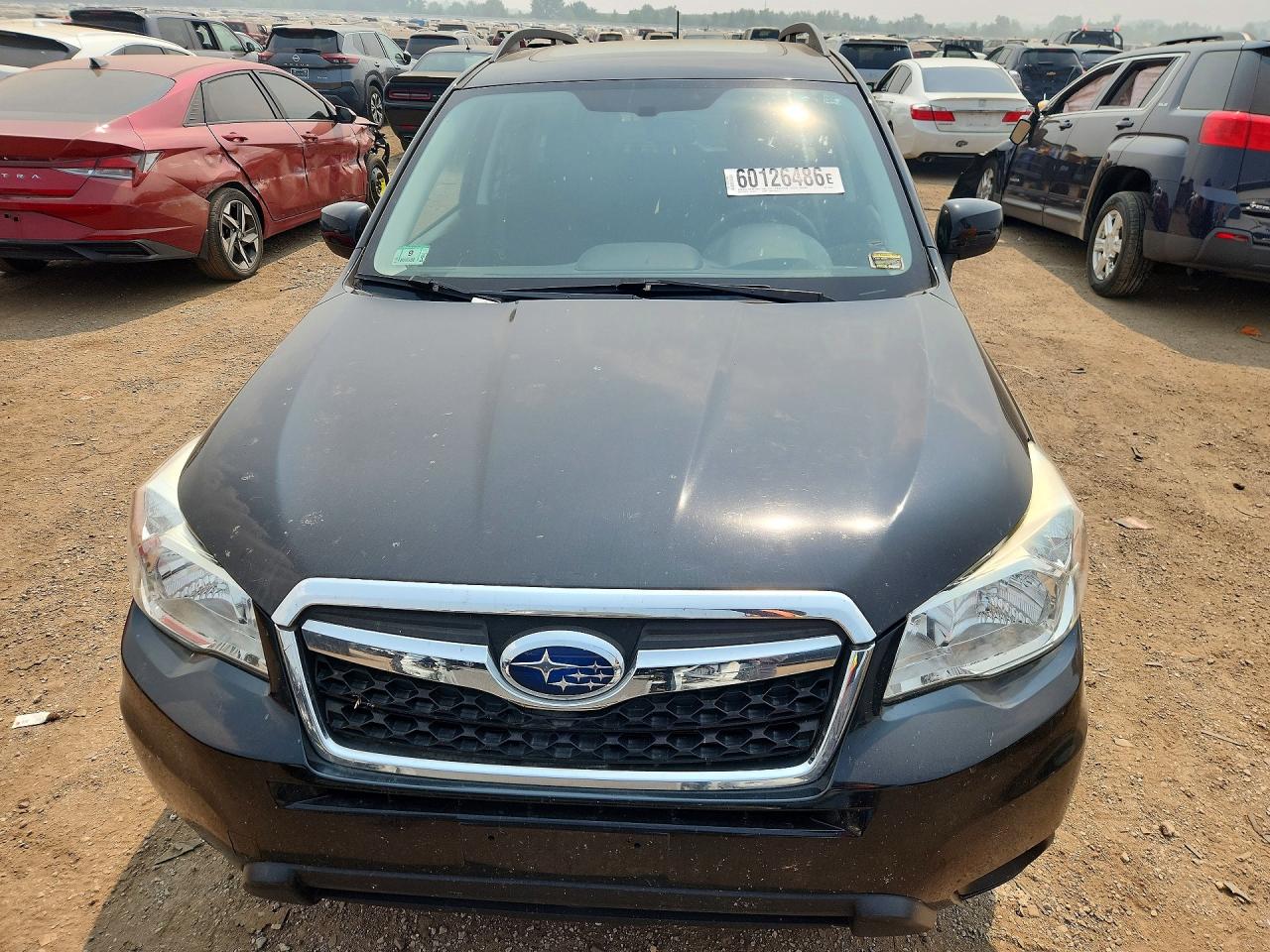 2015 Subaru Forester 2.5i Premium Black vin: JF2SJADCXFH831422