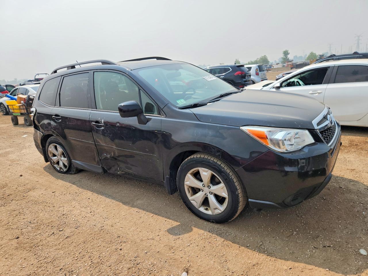 2015 Subaru Forester 2.5i Premium Black vin: JF2SJADCXFH831422