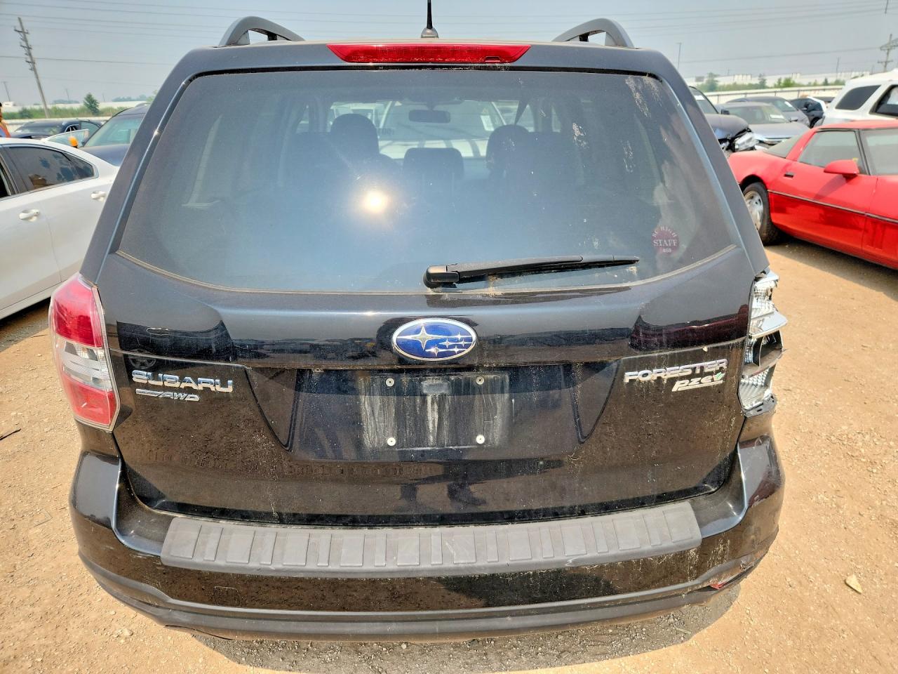 2015 Subaru Forester 2.5i Premium Black vin: JF2SJADCXFH831422