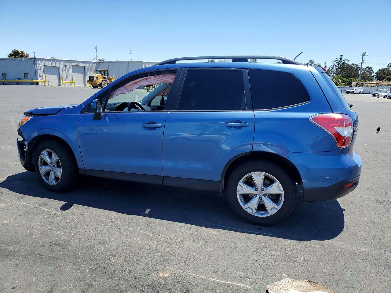 2015 Subaru Forester 2.5i Premium Синий vin: JF2SJADCXFH832439