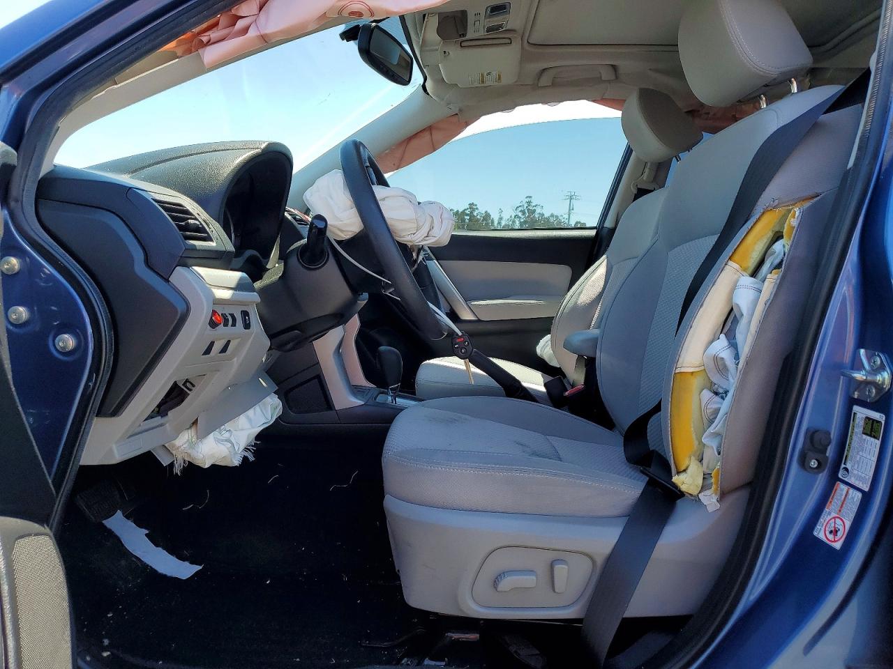 2015 Subaru Forester 2.5i Premium Синий vin: JF2SJADCXFH832439