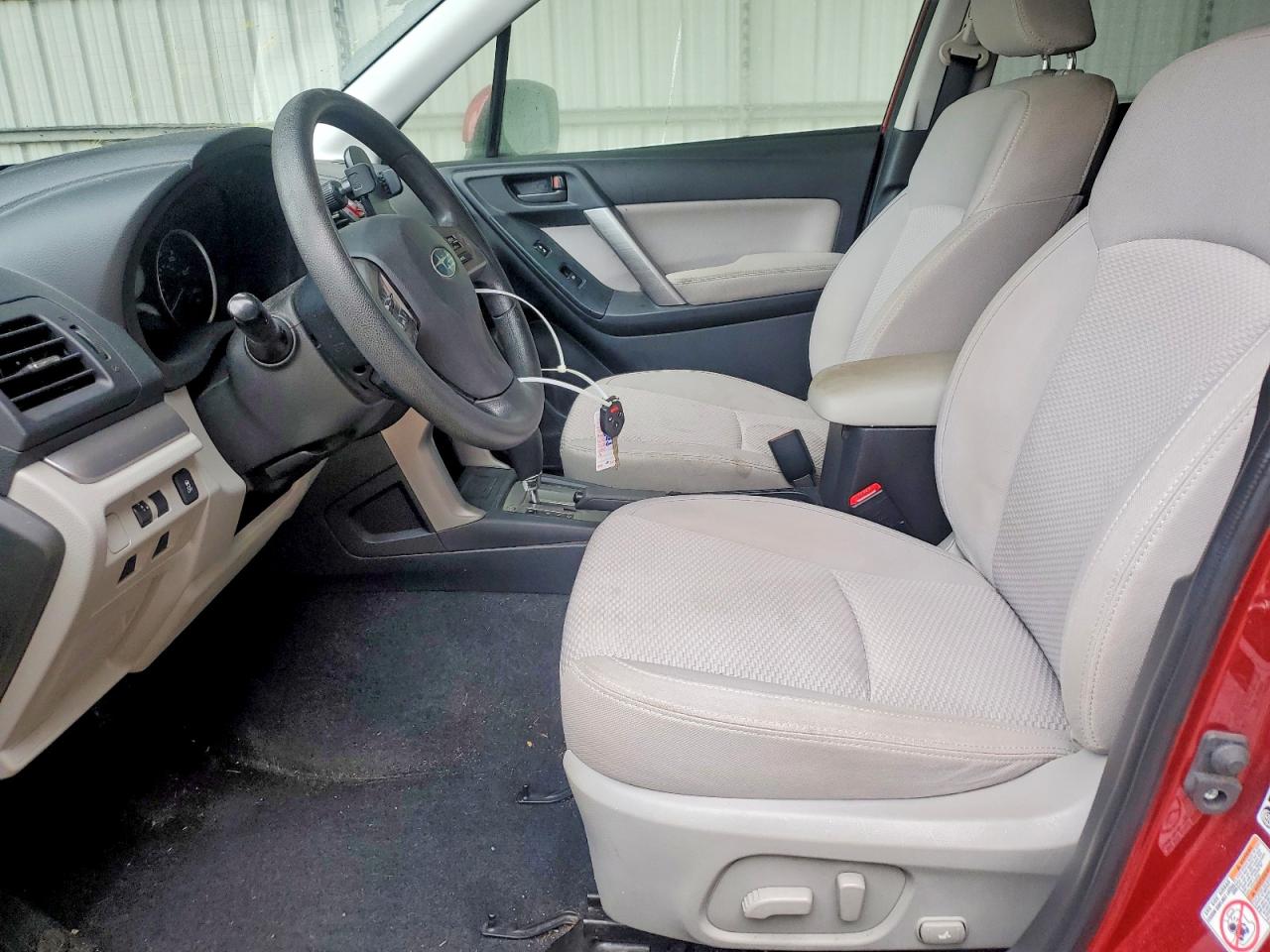 2015 Subaru Forester 2.5i Premium Red vin: JF2SJADCXFH836684