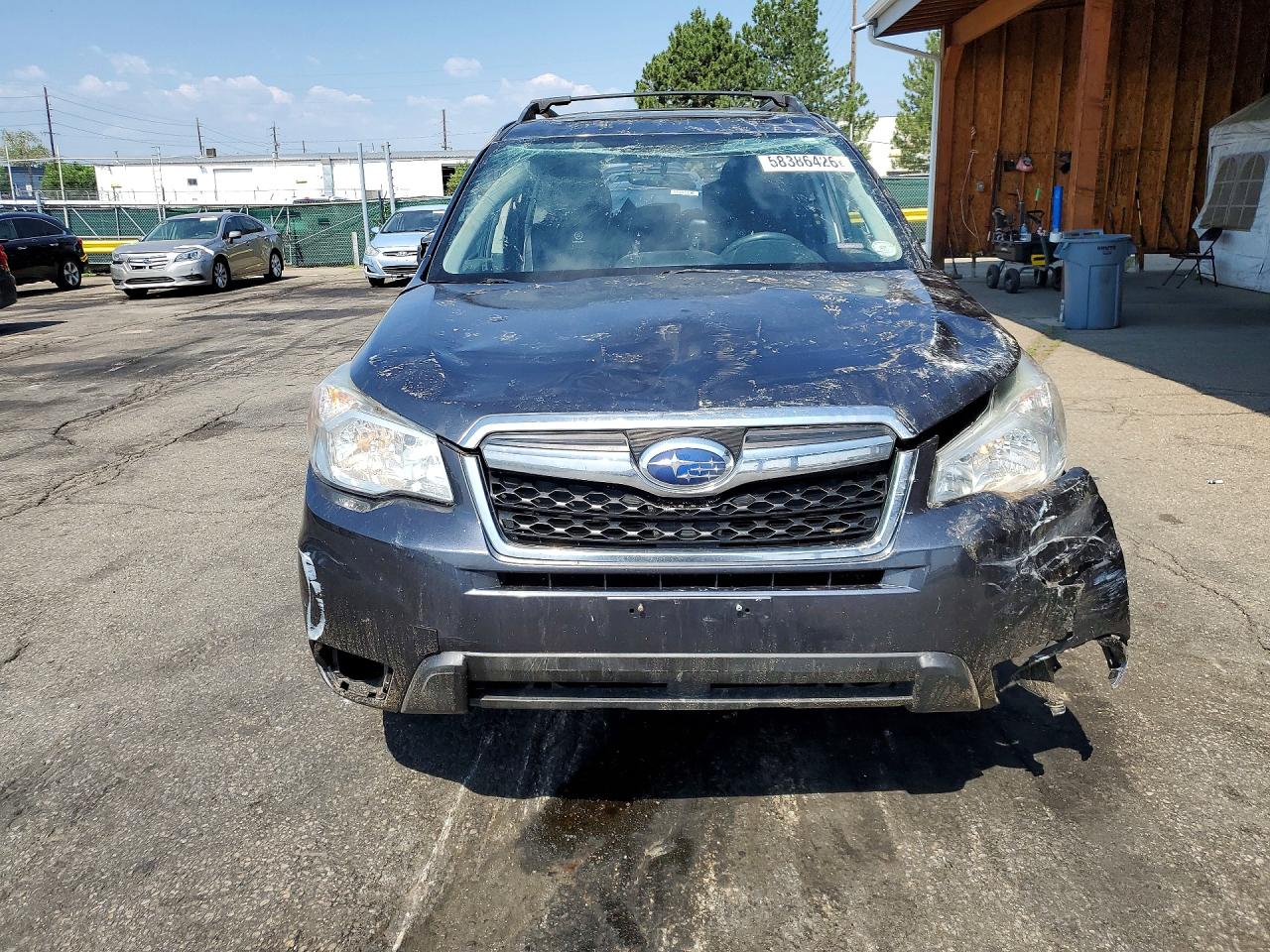 2014 Subaru Forester 2.5i Premium Charcoal vin: JF2SJAEC0EH490593