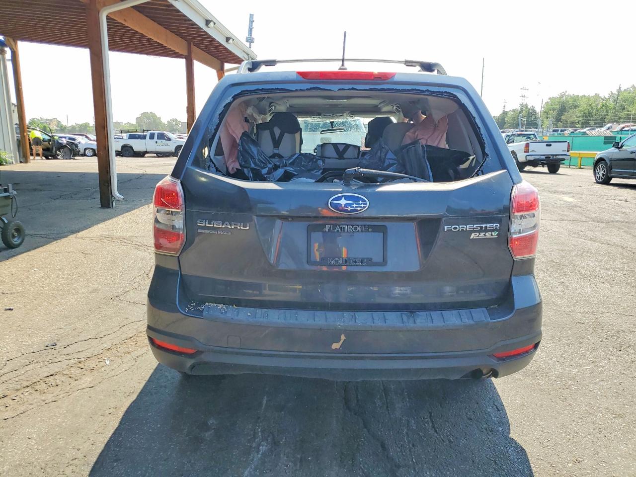 2014 Subaru Forester 2.5i Premium Charcoal vin: JF2SJAEC0EH490593
