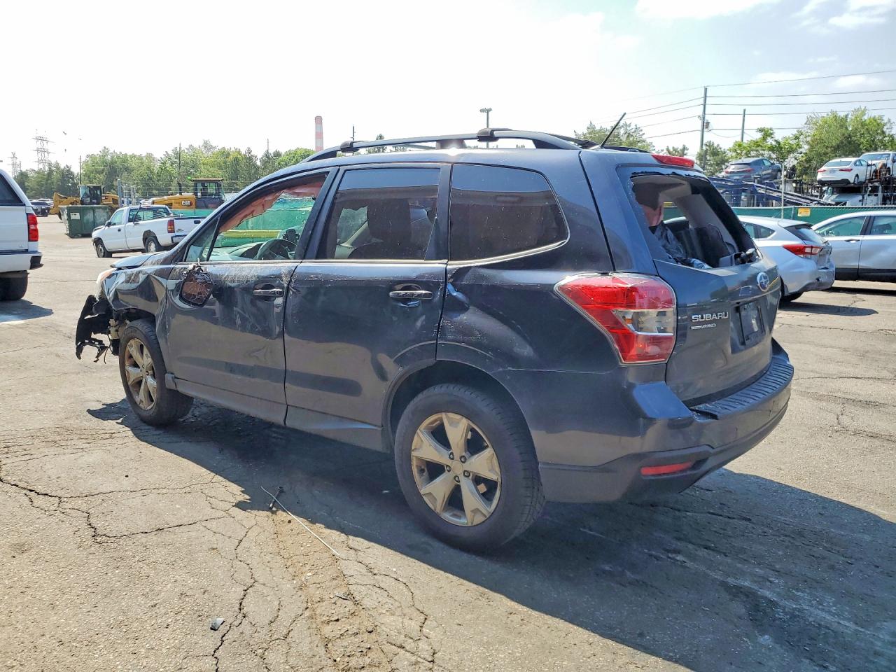 2014 Subaru Forester 2.5i Premium Charcoal vin: JF2SJAEC0EH490593