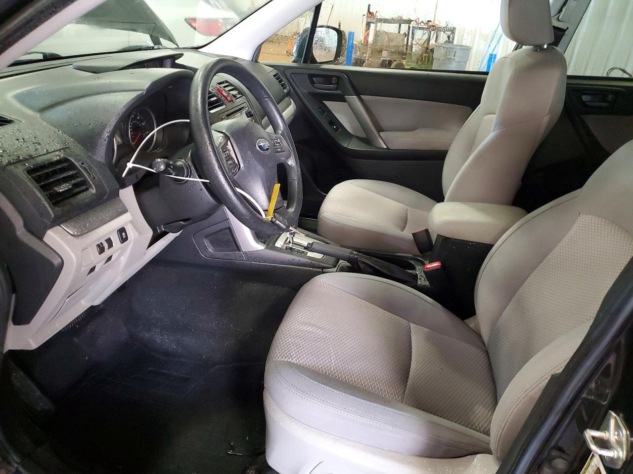 2014 Subaru Forester 2.5i Premium Gray vin: JF2SJAEC0EH535919