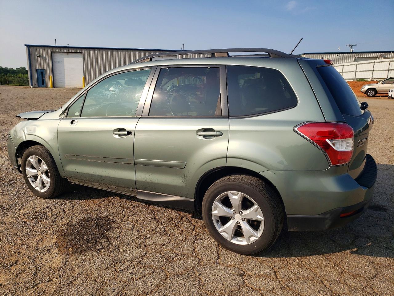 2014 Subaru Forester 2.5i Premium Green vin: JF2SJAEC0EH537122