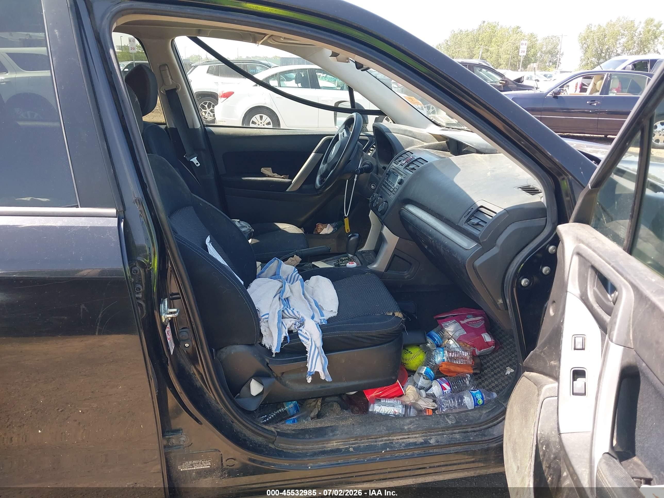 2014 Subaru Forester 2.5i Premium Black vin: JF2SJAEC0EH554728