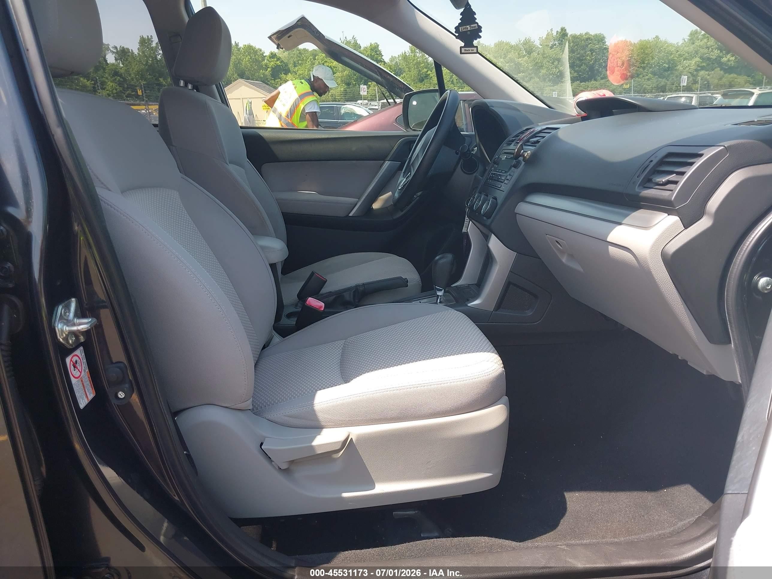 2014 Subaru Forester 2.5i Premium Черный vin: JF2SJAEC1EH410640