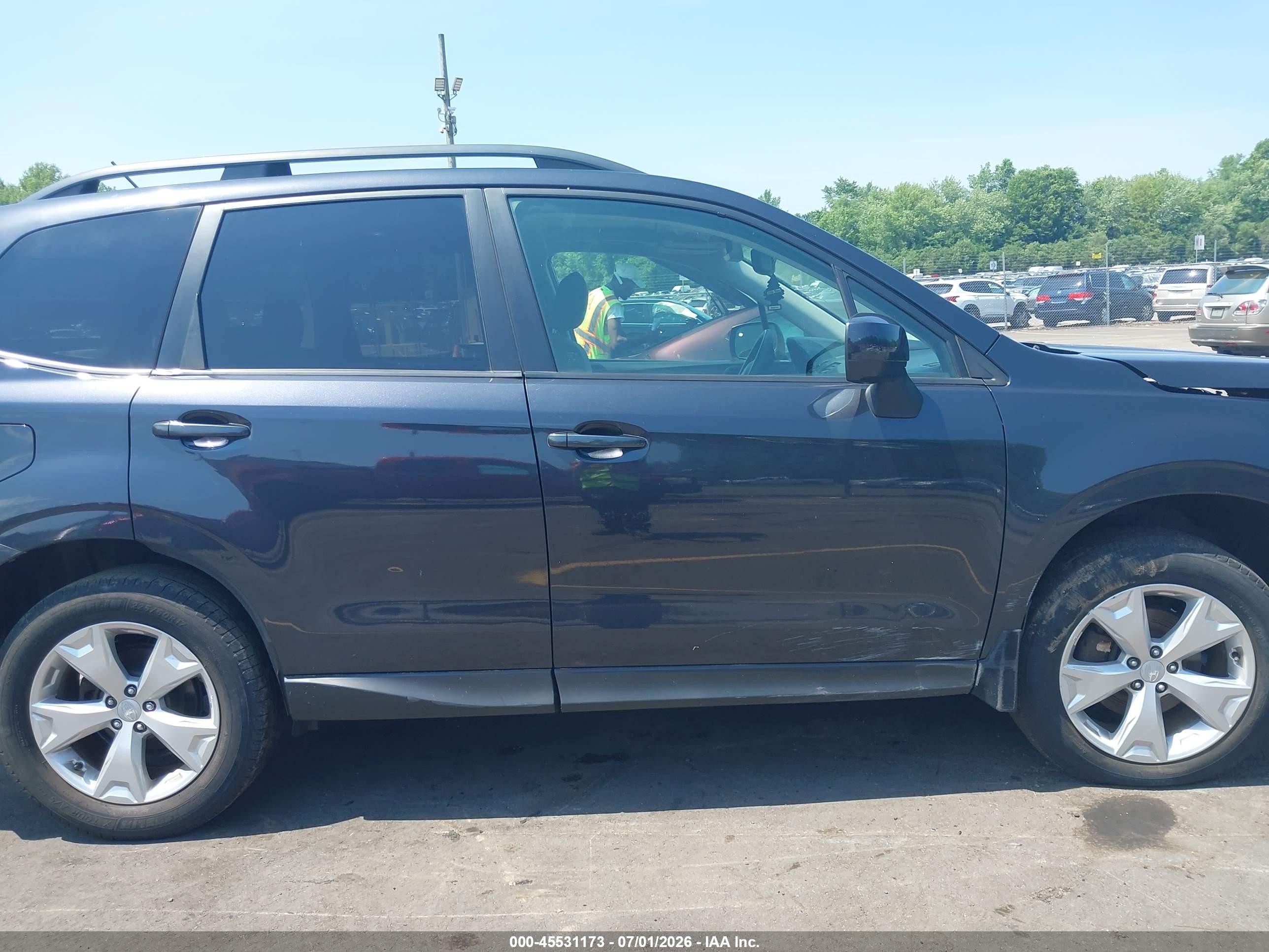 2014 Subaru Forester 2.5i Premium Черный vin: JF2SJAEC1EH410640