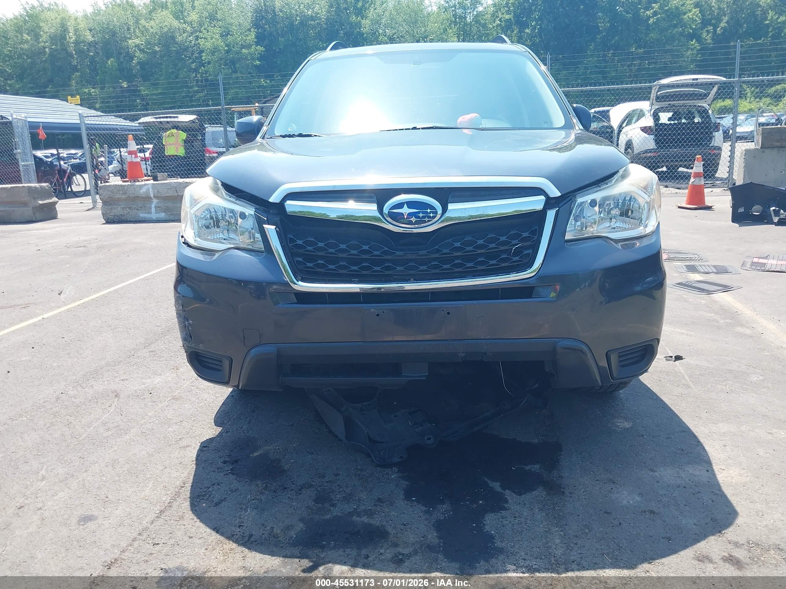 2014 Subaru Forester 2.5i Premium Черный vin: JF2SJAEC1EH410640