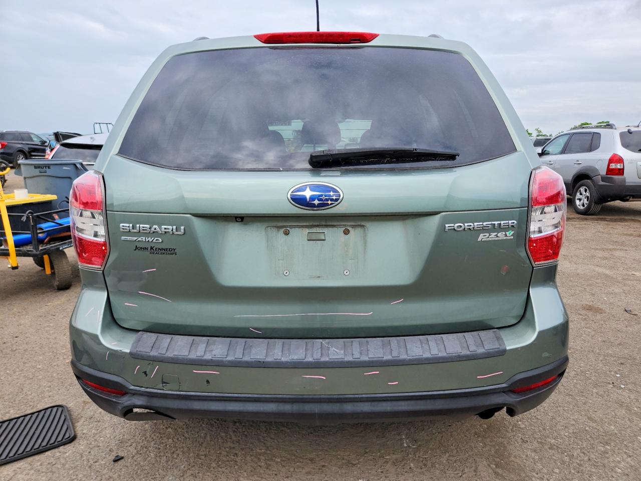 2014 Subaru Forester 2.5i Premium Green vin: JF2SJAEC1EH418348