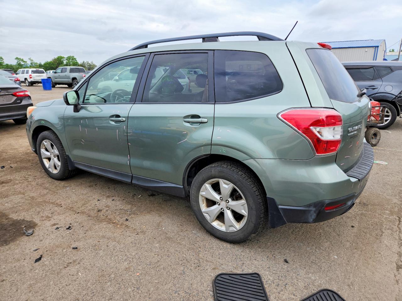 2014 Subaru Forester 2.5i Premium Green vin: JF2SJAEC1EH418348