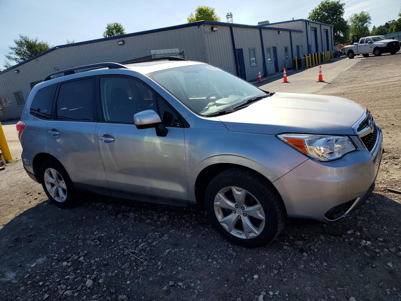 2014 Subaru Forester 2.5i Premium Серебряный vin: JF2SJAEC1EH424246