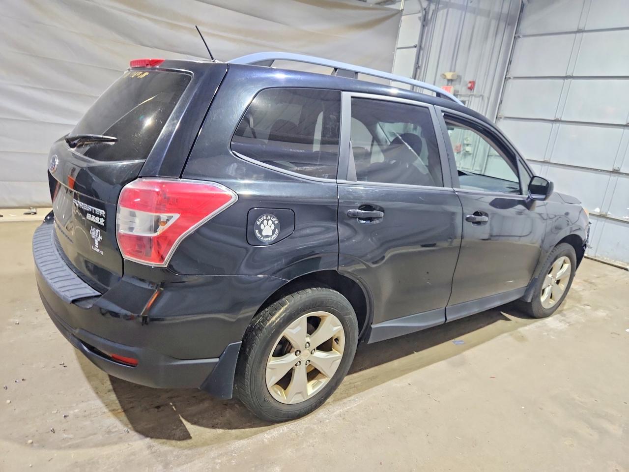 2014 Subaru Forester 2.5i Premium Черный vin: JF2SJAEC1EH452807