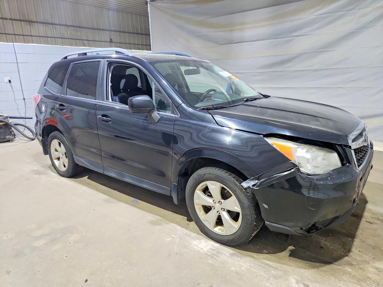2014 Subaru Forester 2.5i Premium Черный vin: JF2SJAEC1EH452807