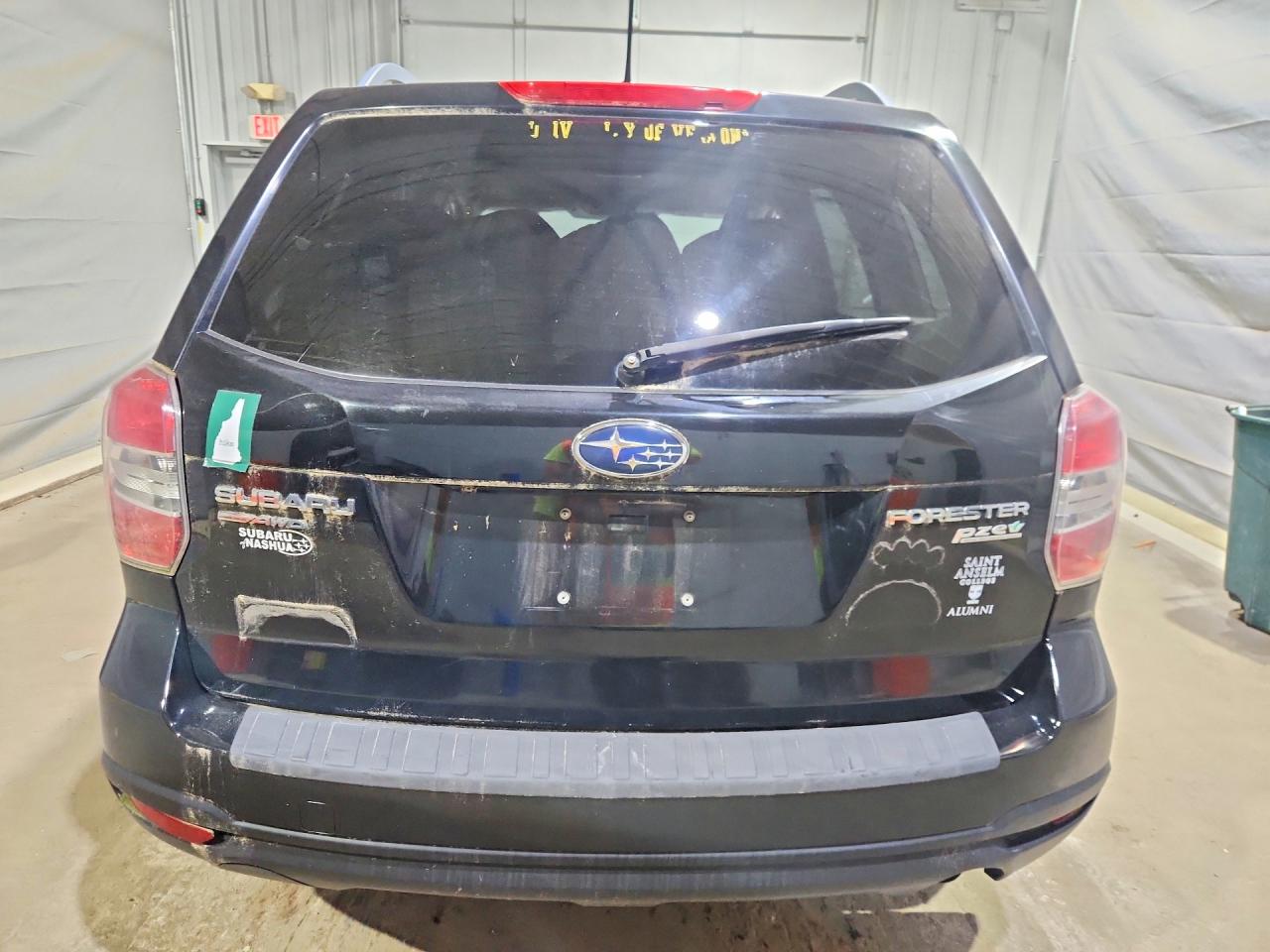 2014 Subaru Forester 2.5i Premium Черный vin: JF2SJAEC1EH452807