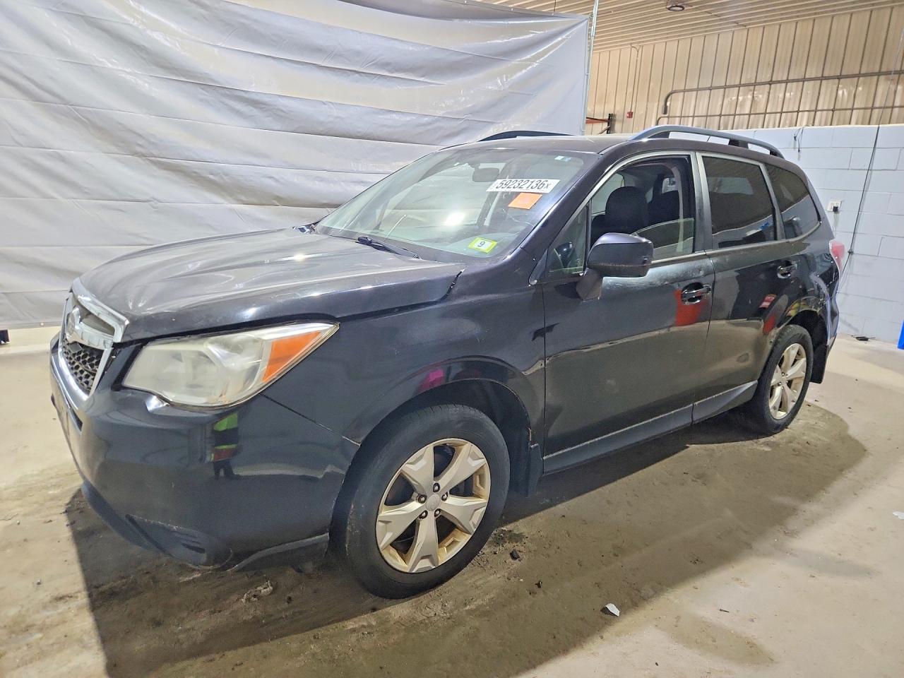 2014 Subaru Forester 2.5i Premium Black vin: JF2SJAEC1EH452807