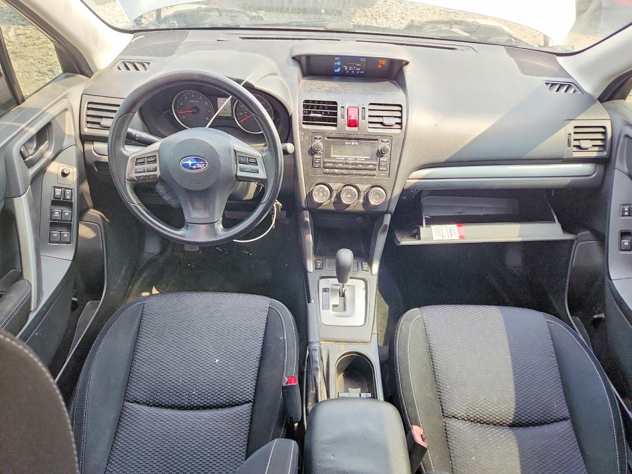 2014 Subaru Forester 2.5i Premium Silver vin: JF2SJAEC1EH453858