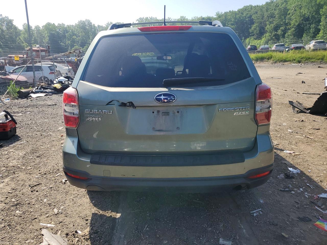2014 Subaru Forester 2.5i Premium Green vin: JF2SJAEC1EH455089