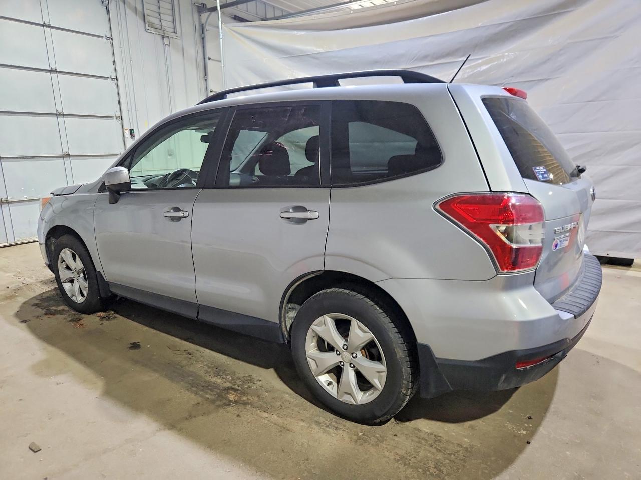 2014 Subaru Forester 2.5i Premium Silver vin: JF2SJAEC1EH470000