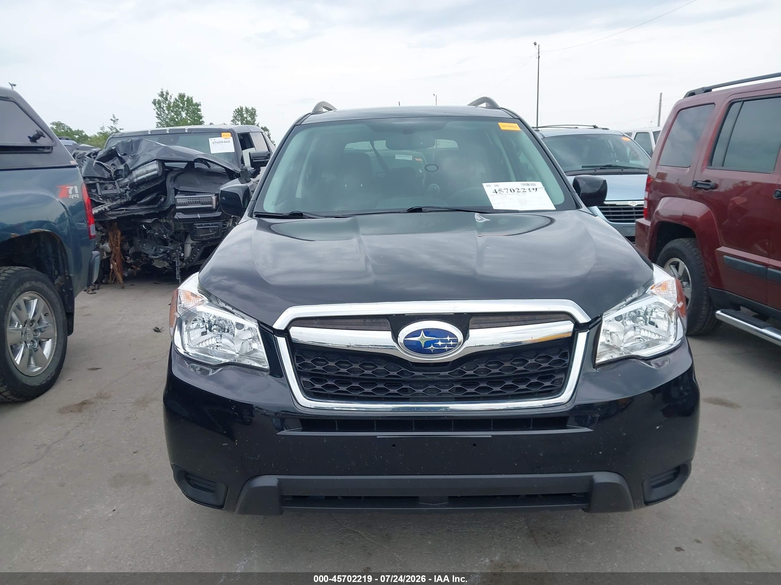 2014 Subaru Forester 2.5i Premium Black vin: JF2SJAEC1EH531653