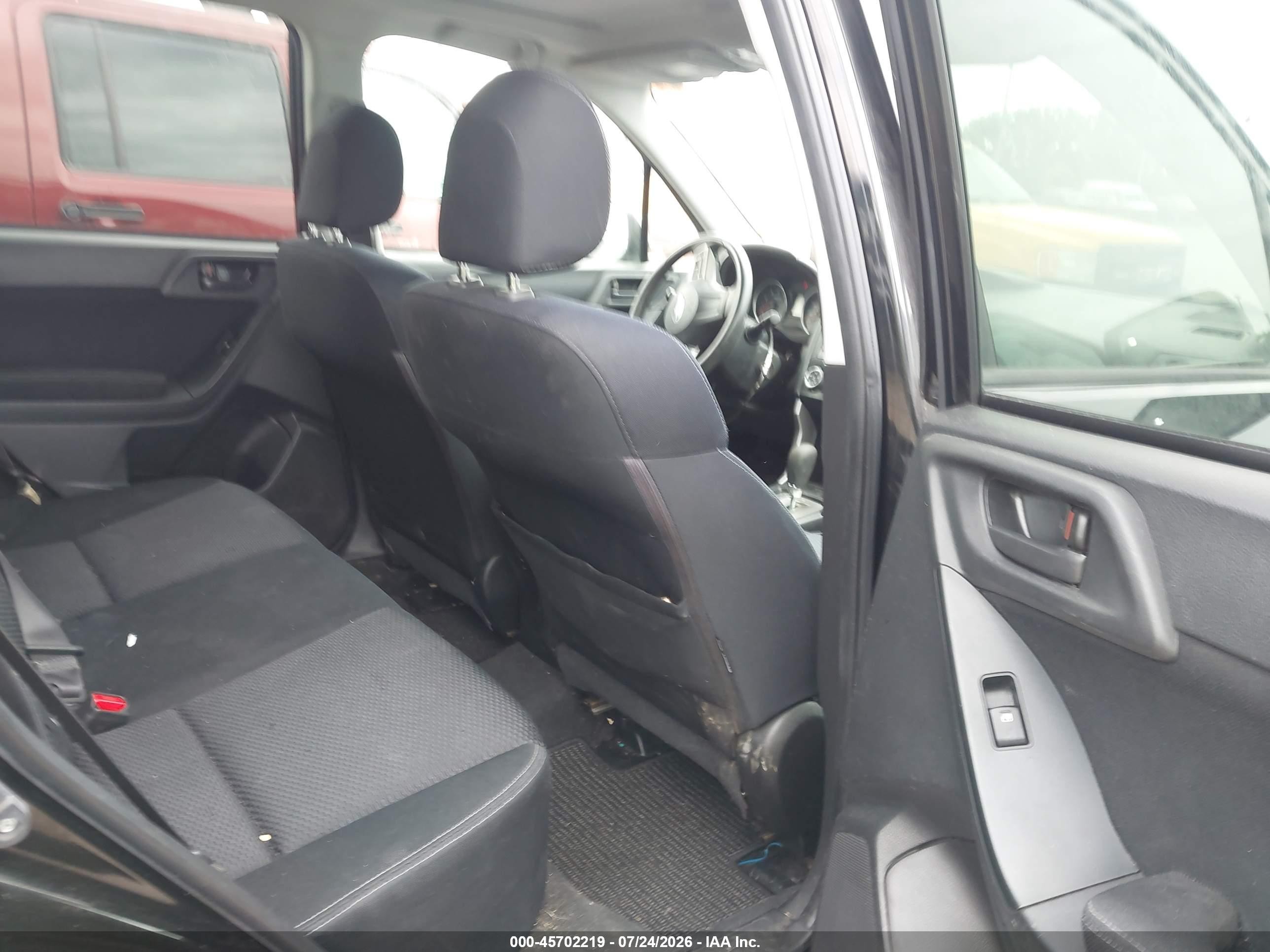 2014 Subaru Forester 2.5i Premium Black vin: JF2SJAEC1EH531653