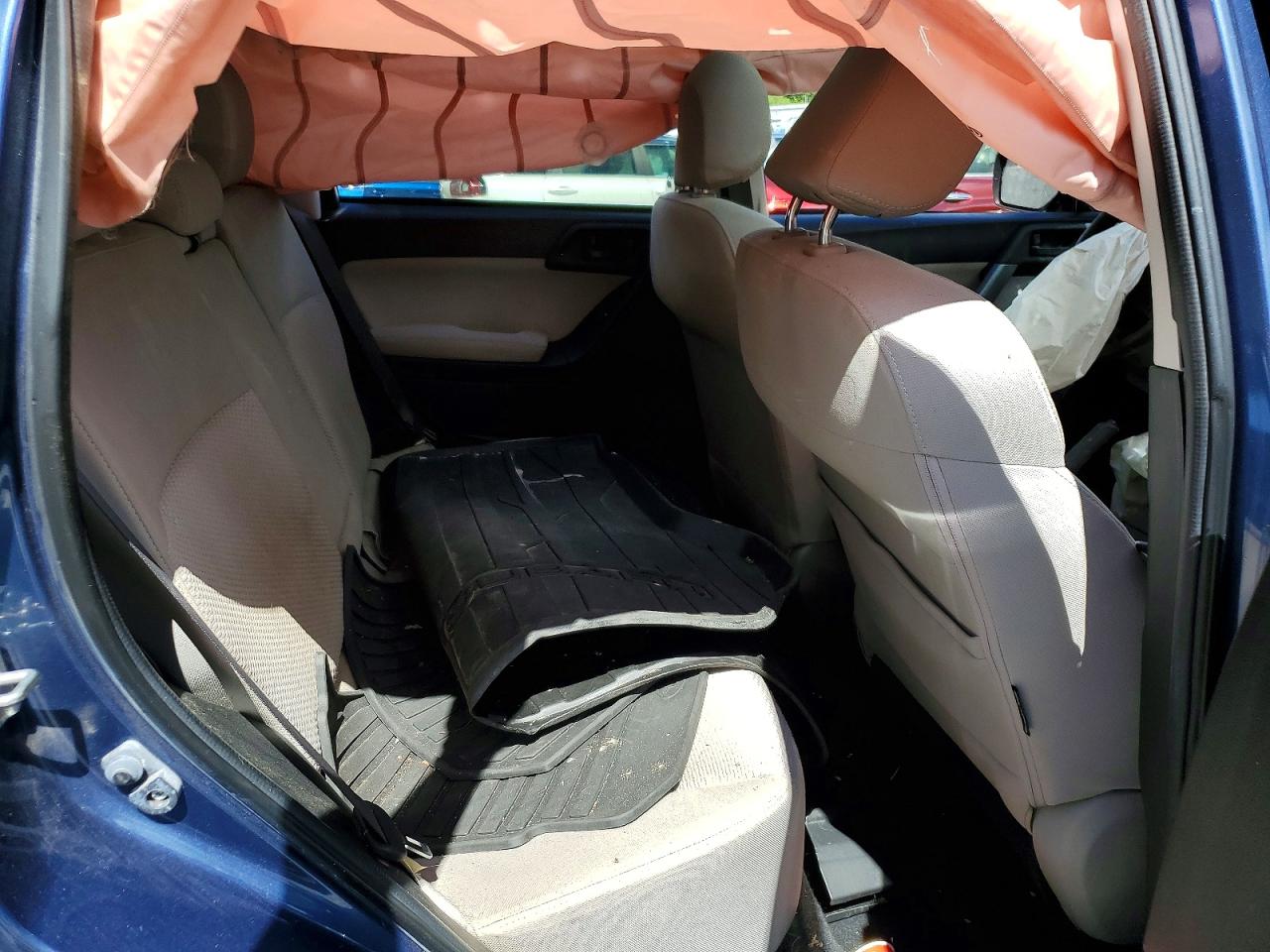 2014 Subaru Forester 2.5i Premium Blue vin: JF2SJAEC1EH542474