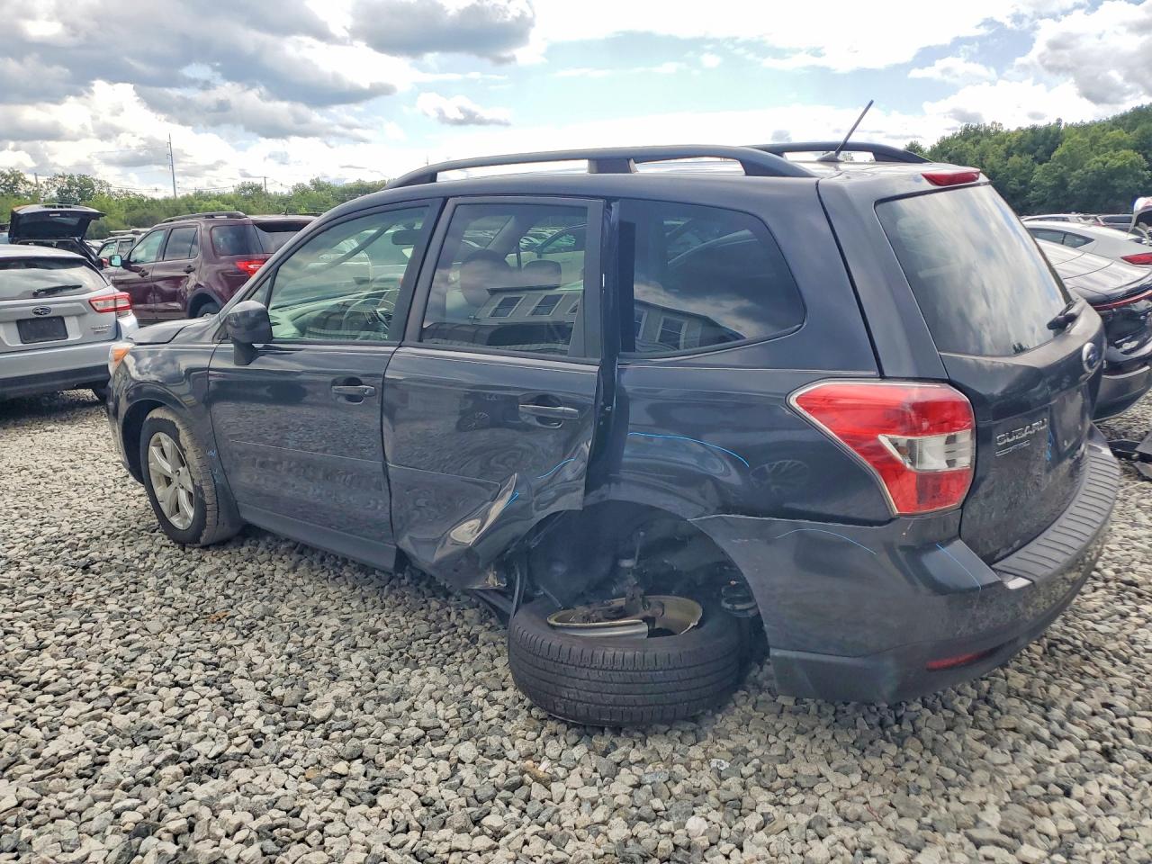 2014 Subaru Forester 2.5i Premium Charcoal vin: JF2SJAEC1EH550753