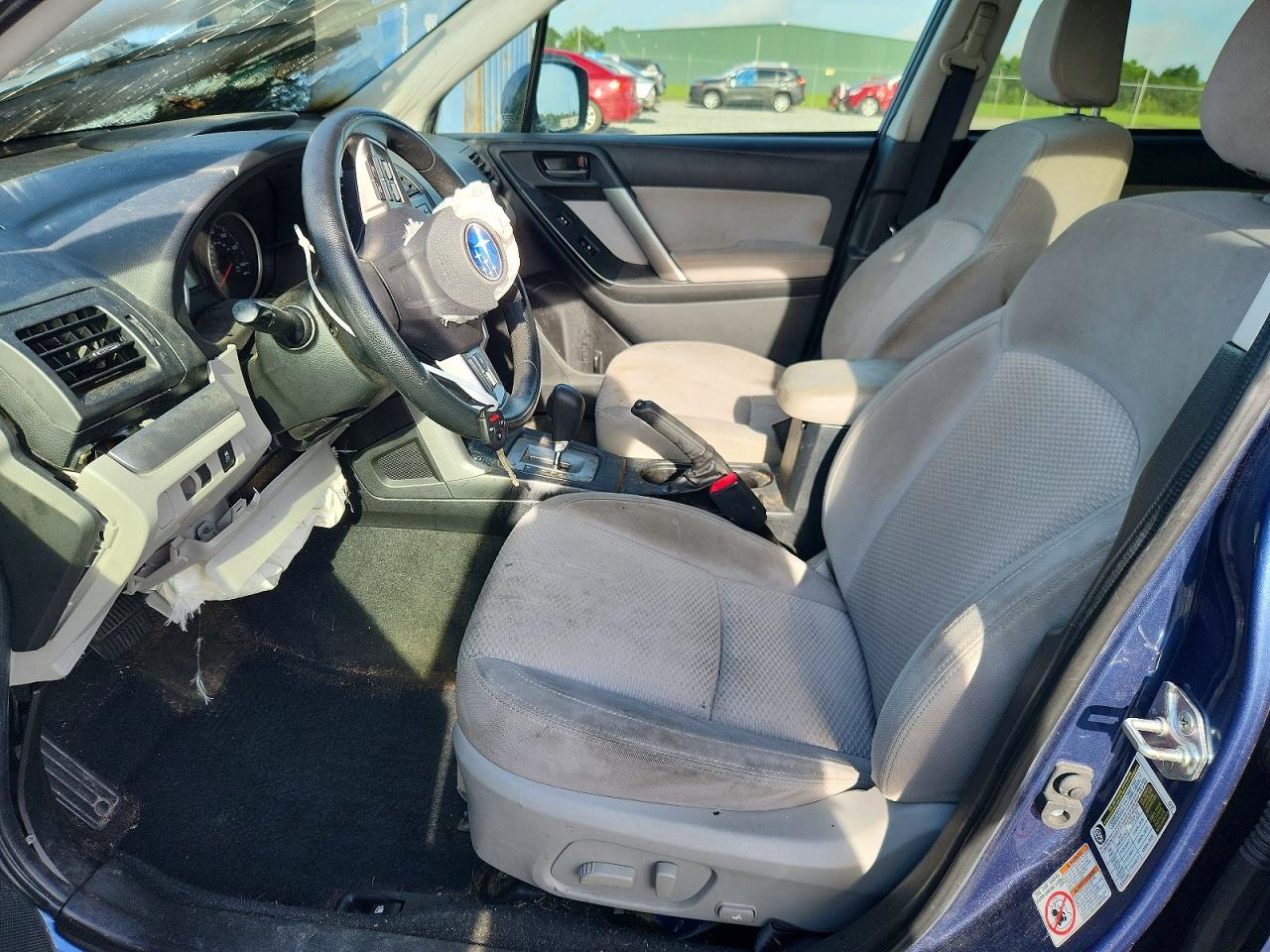 2014 Subaru Forester 2.5i Premium Blue vin: JF2SJAEC1EH558271