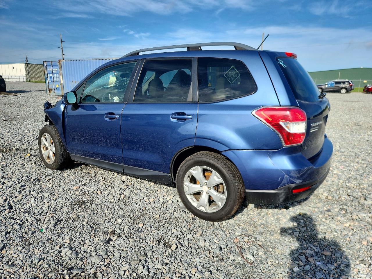 2014 Subaru Forester 2.5i Premium Blue vin: JF2SJAEC1EH558271