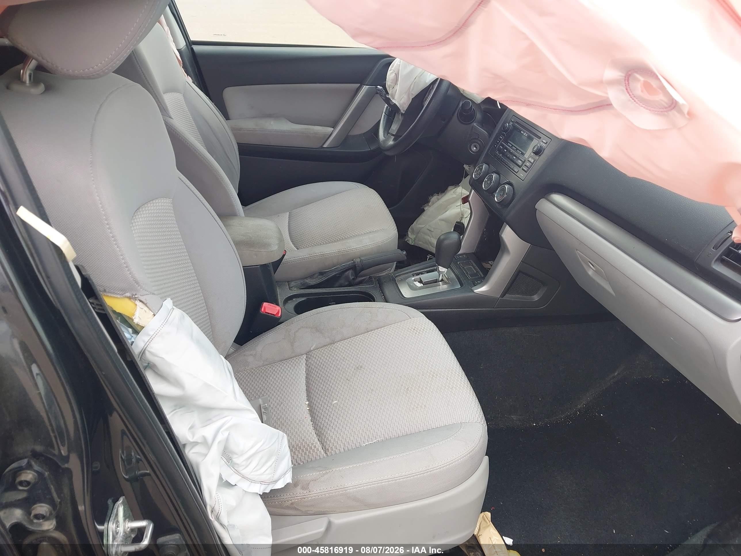 2014 Subaru Forester 2.5i Premium Черный vin: JF2SJAEC2EH427446