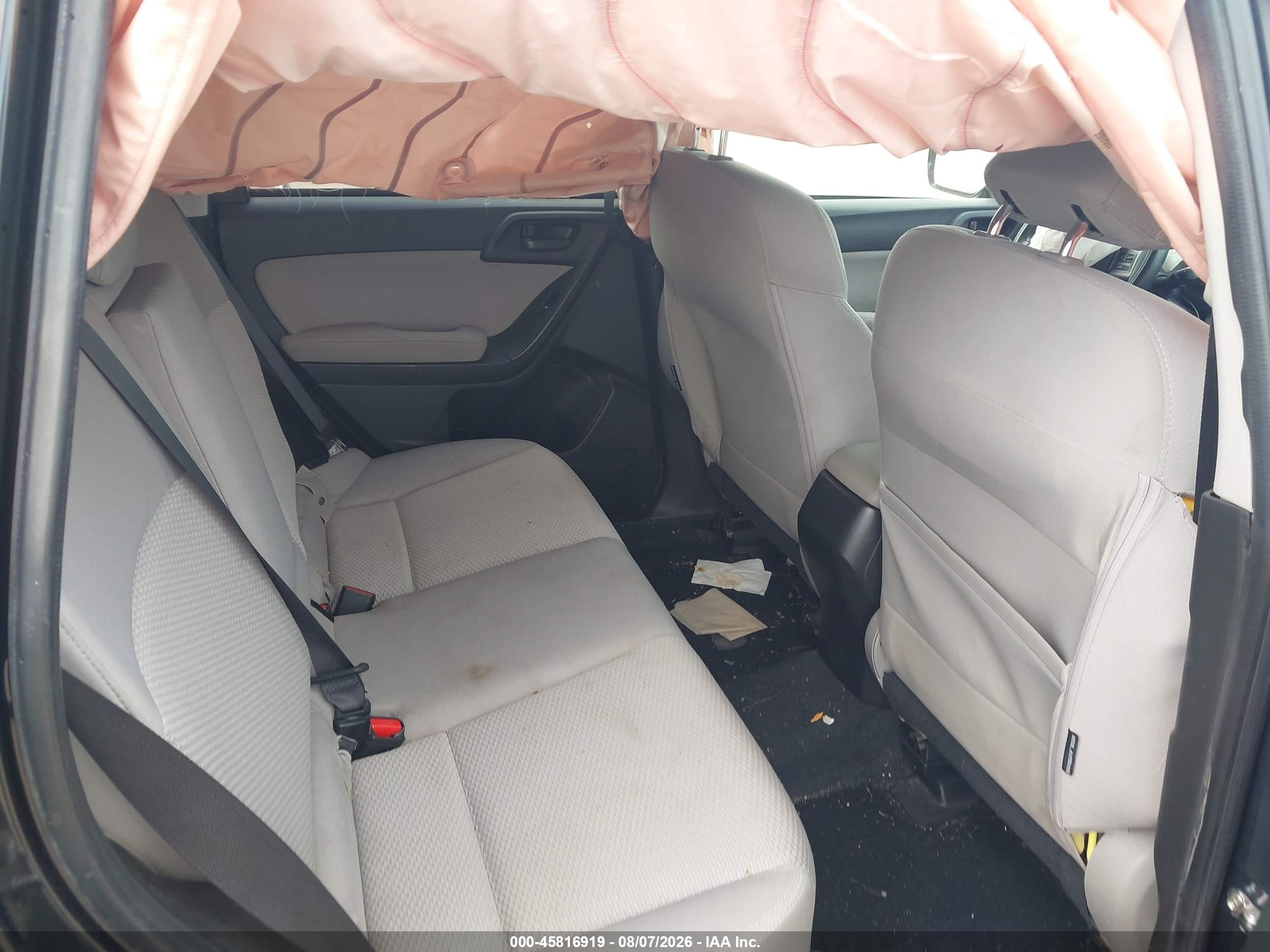 2014 Subaru Forester 2.5i Premium Черный vin: JF2SJAEC2EH427446