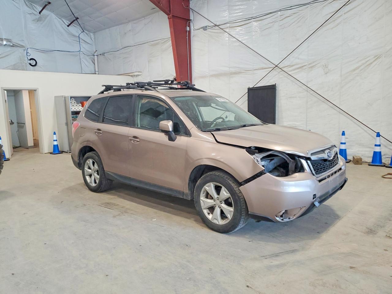 2014 Subaru Forester Touring Желто-коричневый vin: JF2SJAEC2EH444862