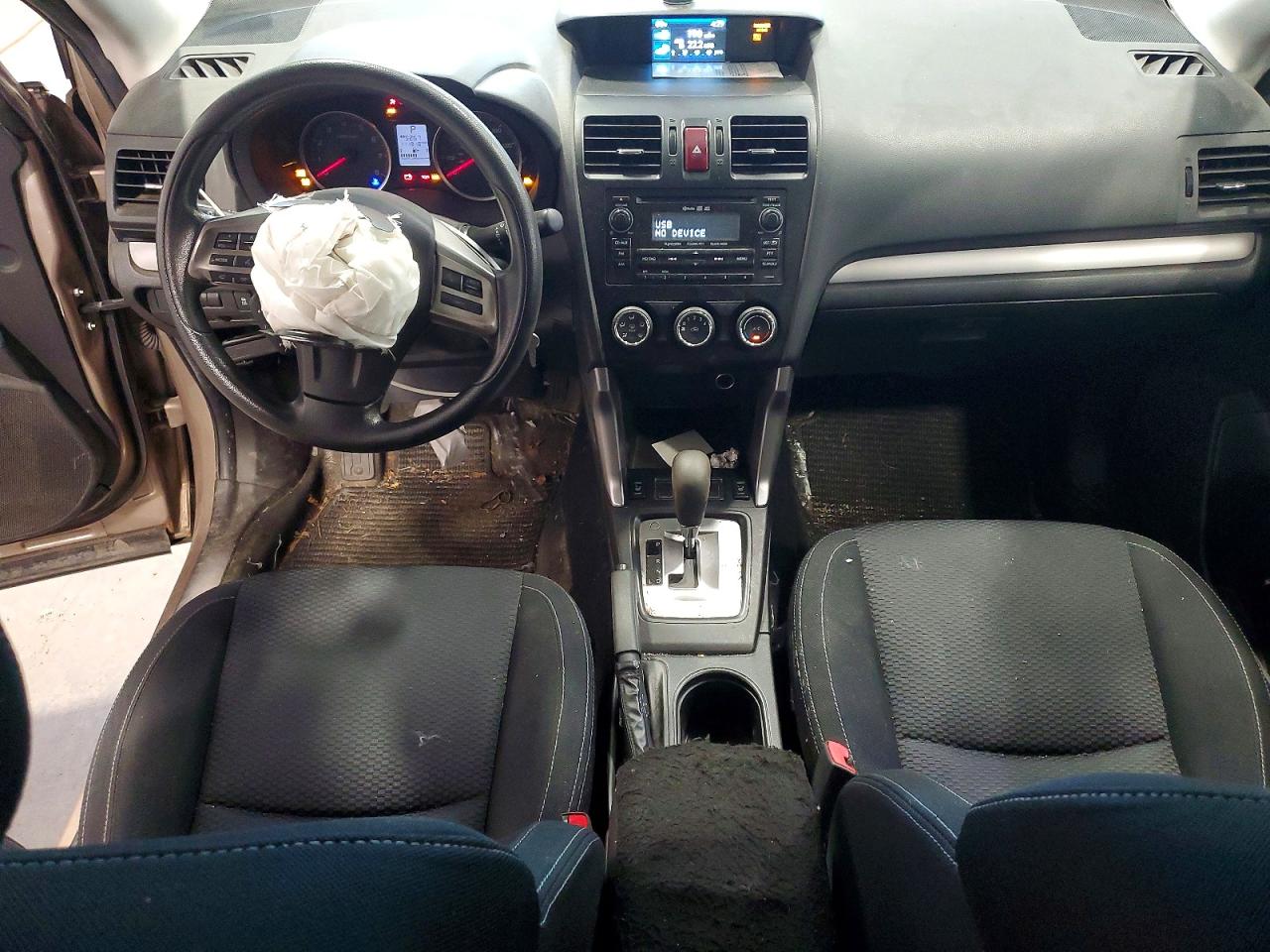 2014 Subaru Forester Touring Желто-коричневый vin: JF2SJAEC2EH444862