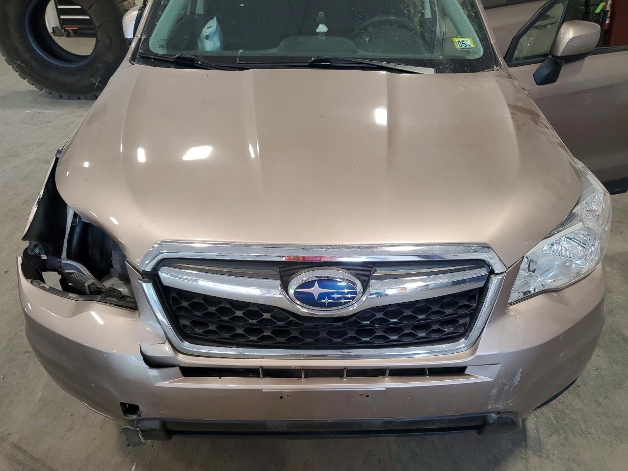 2014 Subaru Forester Touring Желто-коричневый vin: JF2SJAEC2EH444862