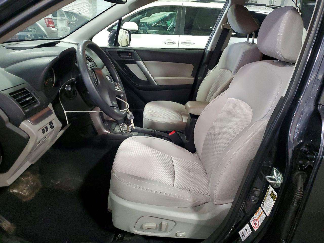 2014 Subaru Forester 2.5i Premium Gray vin: JF2SJAEC2EH502761